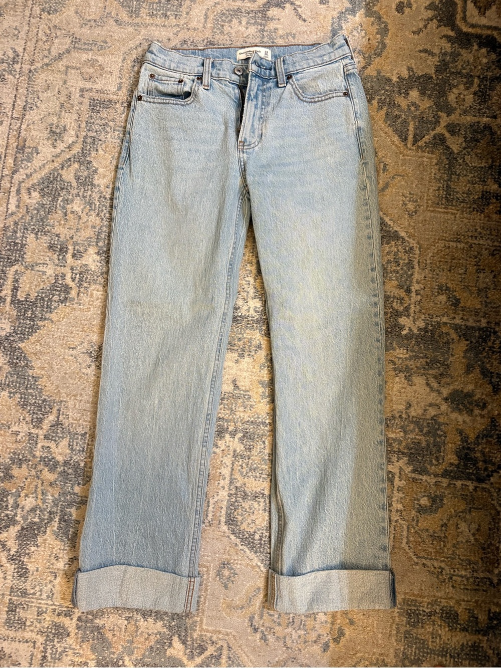 Abercrombie & Fitch Light Blue Jeans